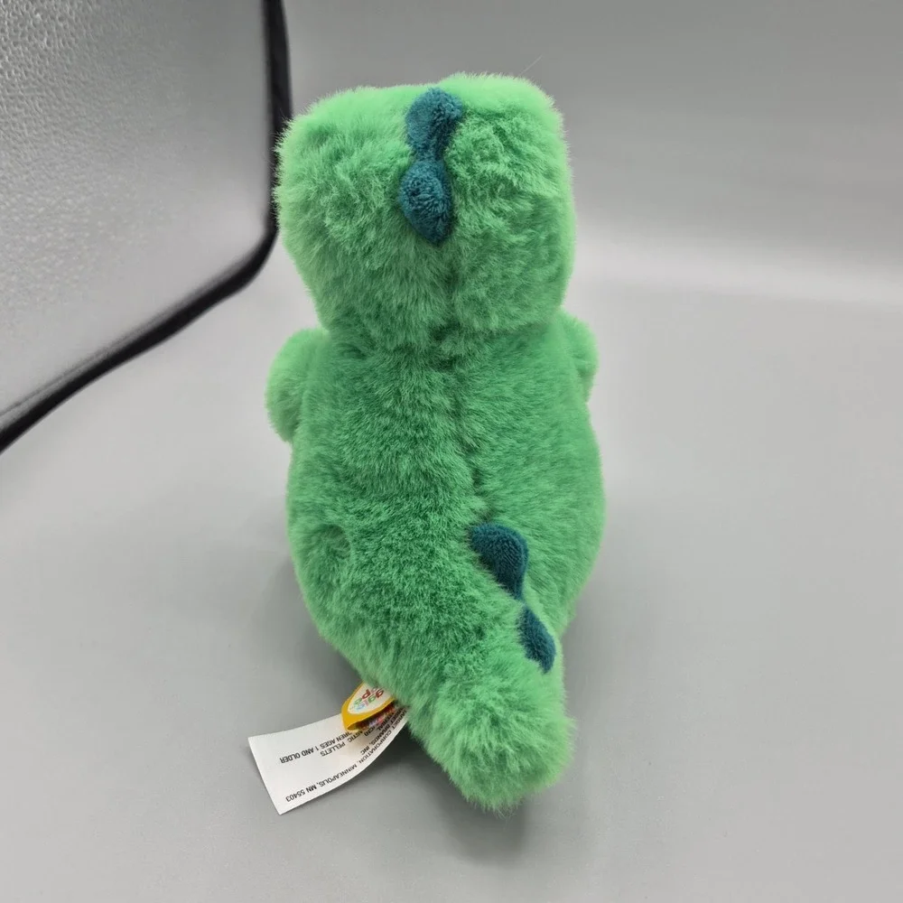 Target Giggle Scape Alligator‎ Dinosaur Green Plush Red  Heart Small 8